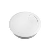 ins61211 Schneider Electric Unica system+ White Plastic 80mm Cable Grommet INS61211