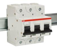 2ccg001232r0001 ABB High Performance S800S MCB, 3P, 80A Curve C, 400V AC, 250V DC, 50 kA Breaking Capacity