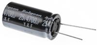 25yxf4700m18x355 Rubycon 4700μF Aluminium Electrolytic Capacitor 25V dc, Radial, Through Hole - 25YXF4700M18X35.5