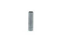 m140609-c Teng Tools 1/4 in Drive 9mm Deep Socket, 6 point, 49.5 mm Overall Length