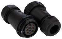 304-329 RS PRO Circular Connector, 10 Contacts, In-Line Cable Mount, SP29 Connector, Plug, Socket, Male/Female, IP68, SP29