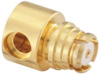19k207-271l5 Rosenberger, Jack Cable Mount SMP Connector, 50Ω, Solder Termination, Right Angle Body