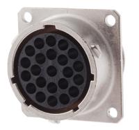 ut001823sh6 Souriau Sunbank by Eaton, UTO 23 Way Wall Mount MIL Spec Circular Connector Receptacle, Socket Contacts,Shell Size 18,