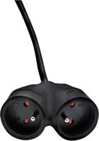 1161821212 brennenstuhl 2m 2 Socket Type E - French Extension Lead, 230 V, IP20