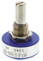 357b2502mab251s22 Vishay 357 5kΩ Rotary Potentiometer 1-Gang Panel Mount, 357B2502MAB251S22
