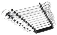 487-084 RS PRO 10-Piece Spanner Set, 8 → 19 mm, Chrome Vanadium Steel