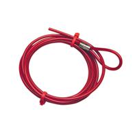 cable Brady Red Plastic Cable Lock