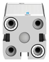 adn-20-60-a-p-a Festo Pneumatic Cylinder - 536352 20 mm Bore, 60 mm ADN Series, Double Acting Acting