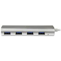 st43004ua StarTech.com 4 Port USB 3.0 USB A  Hub, USB Bus Powered, 112 x 36 x 18mm