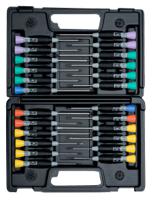 706-5 Bahco Hexagon; Phillips; Pozidriv; Slotted; Torx Precision Screwdriver Set, 24-Piece