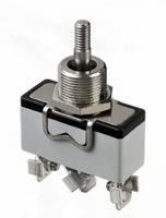 637hx2330 APEM Toggle Switch, Panel Mount, (On)-Off-(On), SPDT, Screw Terminal, 250V ac