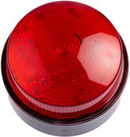 x80-01-02 Moflash X 80 Series Red Flashing Beacon, 24 V, Surface Mount, Xenon Bulb, IP67
