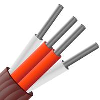 827-5823 RS PRO Type RTD Resistance Thermometer Detector (RTD) Wire, 10m, Unscreened, Silicone Rubber Insulation, +200°C Max,