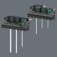 05023450001 Wera 7 piece T Shape Metric Hex Key Set, 1 x 2.5x100 mm, 1 x 3x100 mm, 1 x 4x100 mm, 1 x 5x150 mm, 1 x 6x150 mm, 1 x