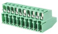 1725038 Phoenix Contact MKKDS 1.5/ 2-5.08 Series PCB Terminal Block, 4-Contact, 5.08mm Pitch, Through Hole Mount, 2-Row, Screw