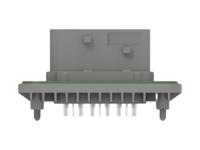 2-2378191-1 TE Connectivity 2-23781 Series Vertical Panel PCB Header, 15 Contact(s), 6 mm Pitch, 2 Row, Shrouded