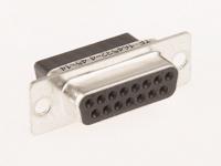 164532-4 TE Connectivity Amplimite HDP-20 15 Way Cable Mount D-sub Connector Socket