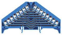 1173910000 Weidmuller  PRV 8 Series Blue, 1.5mm², Octuple-Level, Push In Termination
