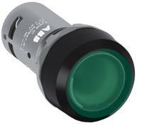 1sfa619100r1112 ABB, 1SFA61 Green LED Push Button, IP66, IP67, IP69K, Round, 24V