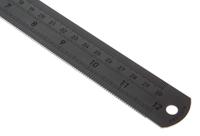 t3530-12 CK 300mm Stainless Steel Imperial, Metric Ruler, With UKAS Calibration