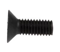281-388 RS PRO Black, Self-Colour Steel Hex Socket Countersunk Screw, DIN 7991, M3 x 8mm