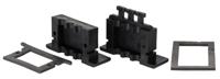 2400500 Rittal SZ Series Plastic Connector Gland for Use with Pree-Assembled Cables