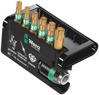 05057415001 Wera Impact Bit Set 7 Pieces, Hexagon, Torx