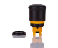 225528-m22s-pv Eaton RMQ Titan M22 Series Black Pull Release Push Button, 22mm Cutout, IP66, IP67, IP69K, ATEX