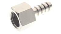 665-600 RS PRO Hose Connector, Straight Hose Tail Adaptor, BSPP 0.125in 8mm ID, 100 bar