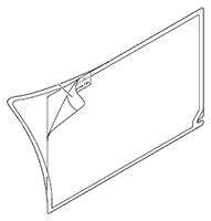 gt21-03pscc-uc Mitsubishi Protective Sheet For Use With HMI GT21 Model