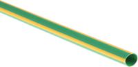 398-076 RS PRO Heat Shrink Tubing, Green/Yellow 6.4mm Sleeve Dia. x 1.2m Length 2:1 Ratio