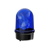 88453075 Werma Blue Rotating Beacon, 24 V, Base Mount, LED Bulb, IP65