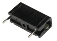 973582100 Hirschmann Test & Measurement Black Female Test Socket, 4 mm Connector, Solder Termination, 16A, 60V dc, Tin Plating