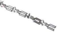 281197-2 TE Connectivity FASTIN-FASTON .187 Uninsulated Female Spade Connector, Receptacle, 4.75 x 0.81mm Tab Size, 1mm² to