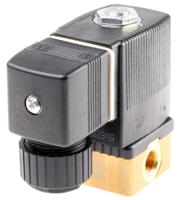 126091 Burkert Solenoid Valve , 2 Port, NC, 24 V dc 3.18 mm, 3.18 mm