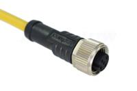 m12a-12bffm-sl8a01 Amphenol Industrial Circular Connector, 12 Contacts, M12 Connector, Socket, Female, IP68