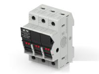 1snf100036r0000 TE Connectivity 30A Fuse Holder for 10 x 38mm Fuse, 3P, 600V