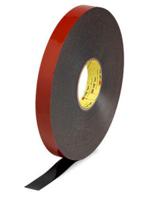 3m-5952f 3M 5952F, VHB™ Black Foam Tape, 12.0mm x 33.0m, 1.10mm Thick