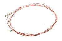 90255020-386-1003-1-11-2500000 Jumo PT100 RTD Sensor, 4mm Dia, 40mm Long, 2 Wire, Probe, Class B +260°C Max