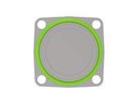 aega052nn00000201000 TE Connectivity Circular Connector, 12 Contacts, Flange, Standard Connector, Socket, Female, IP67, Speedtec 623 Series