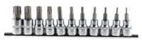 262-0274 RS PRO 11-Piece 3/8 in Bit Socket Set , Star Bit
