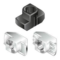 3842530287 Bosch Rexroth M8 T-Slot Nut, Connecting Component, Strut Profile 40 mm, 45 mm, 50 mm, 60 mm, Groove Size 10mm
