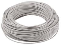 50106 Lapp ÖLFLEX HEAT Series Grey 1 mm² Hook Up Wire, 17 AWG, 19/0.25 mm, 100m, Silicone Insulation,
