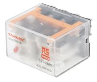 121-7824 RS PRO Plug In Power Relay, 230V ac Coil, 10A Switching Current, 4PDT