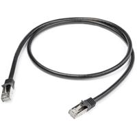 n6spat1mbk StarTech.com, 1m Cat6, Black RJ45 to Male RJ45 Male, S/FTP Shielded, Terminated PVC Sheath