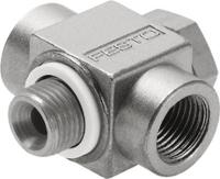 tjk-14 Festo TJK Series Tee Threaded Adaptor, 4950