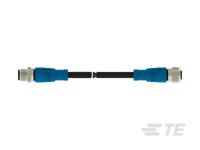 t4162113005-001 TE Connectivity Male/Female 5 way M12 to 5 way M12 Sensor Actuator Cable, 500 mm