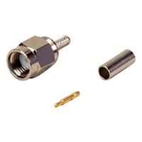 29-3103 Cinch SMA Series, Plug Cable Mount SMA Connector, 50Ω, Crimp Termination, Straight Body