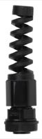 822-9631 RS PRO Black Nylon Cable Gland, M12 Thread, 3mm min., 6.5mm max., IP68
