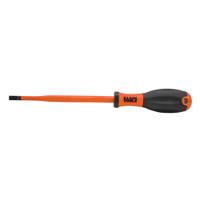 32244ins Klein Tools Slotted Insulated Screwdriver, 5.5 mm Tip, 125 mm Blade, VDE/1000V, 225 mm Overall